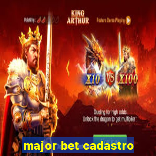 major bet cadastro